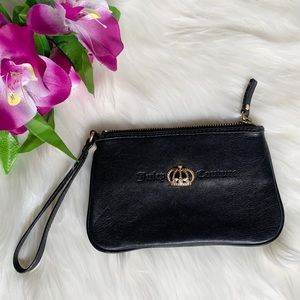 Black Juicy Couture Wristlet
